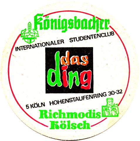 kln k-nw richmodis gemein 1a (rund215-das ding)